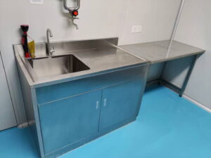 Stainless Steel Lab Bench 2 1