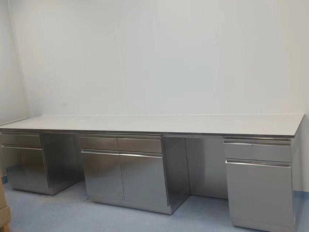 stainless steel lab bench