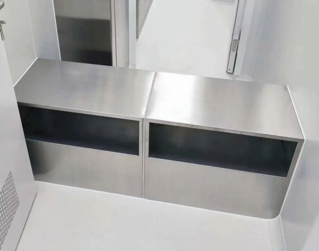 Stainless Steel Shoe Cabinet