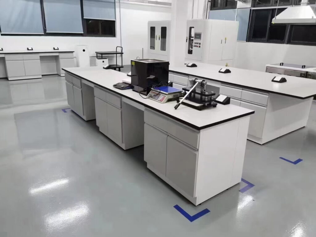 Complete laboratory remodeling at a medical university