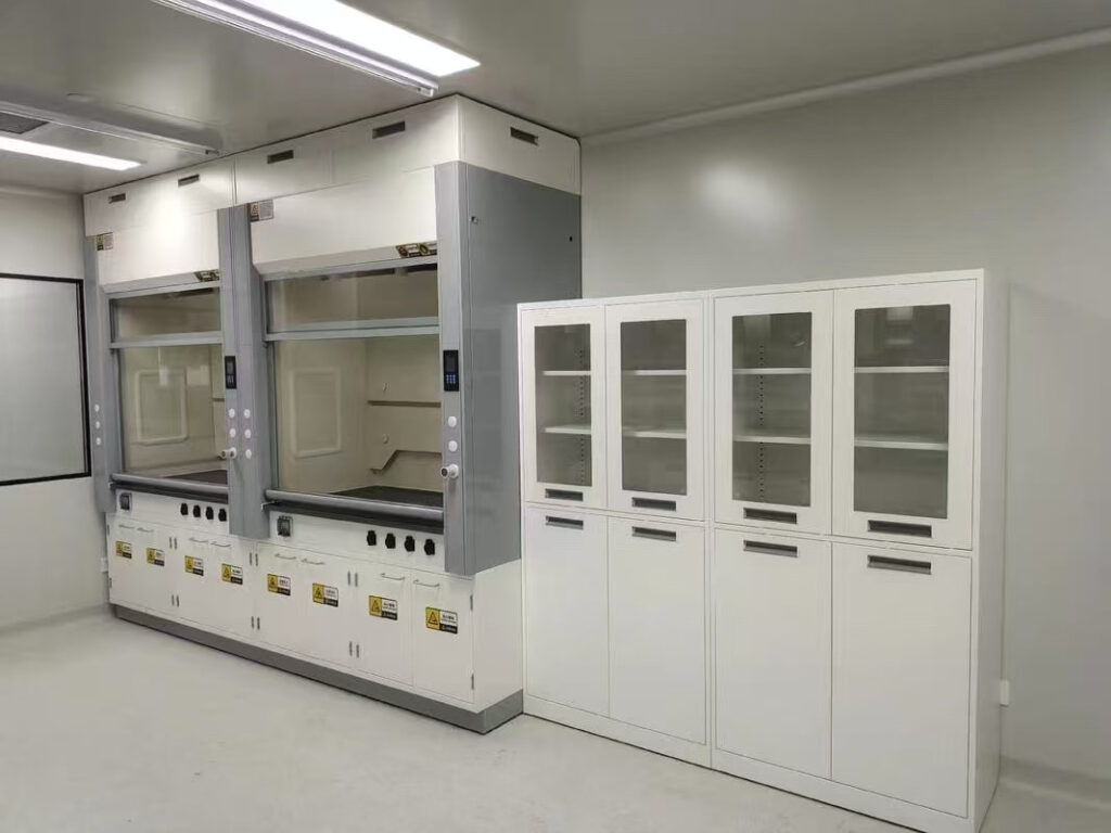 Laboratory all-steel fume hood
