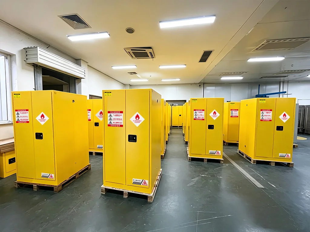 Chemical Storage Solutions for Fire-Resistant Safety Cabinets